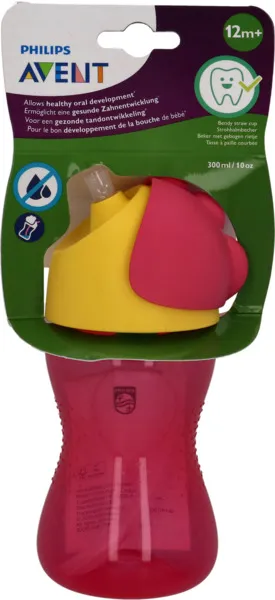 Philips Avent Bendy Straw Cup (12+ Months) 300Ml