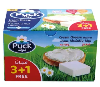 بوك مربعات جبنة كريمية 4X108 جم