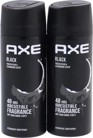 أكس بلاك مزيل عرق بخاخ بعطر لا يقاوم 150X2 مل