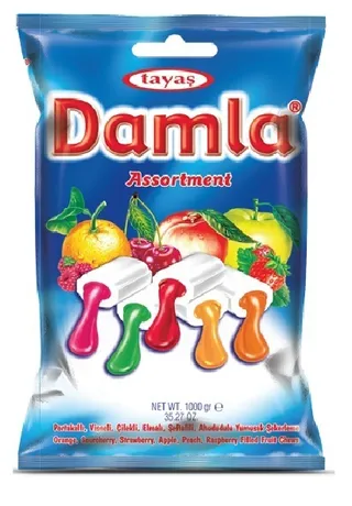 Tayas Damla Assorted Filled Candies 1000G