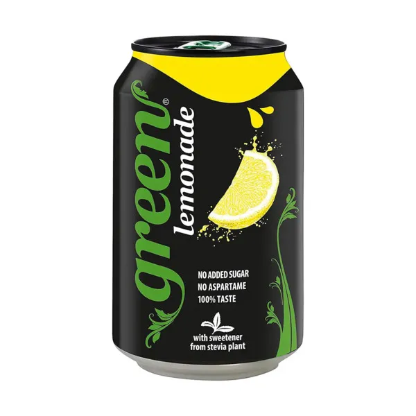 Green Cola Sugar Free Lemonade Drink 330Ml