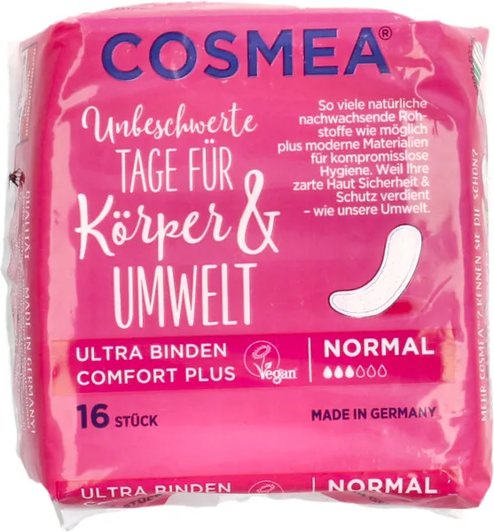 Cosmea Comfort Plus Ultra Bind Normal Pantyliners