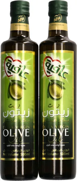 Afia Extra Virgin Olive Oil 2 x 500 ml