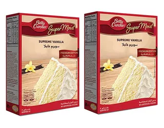Betty Crocker Super Moist Premium Edition Supreme Vanilla Ckae Mix 2X510G