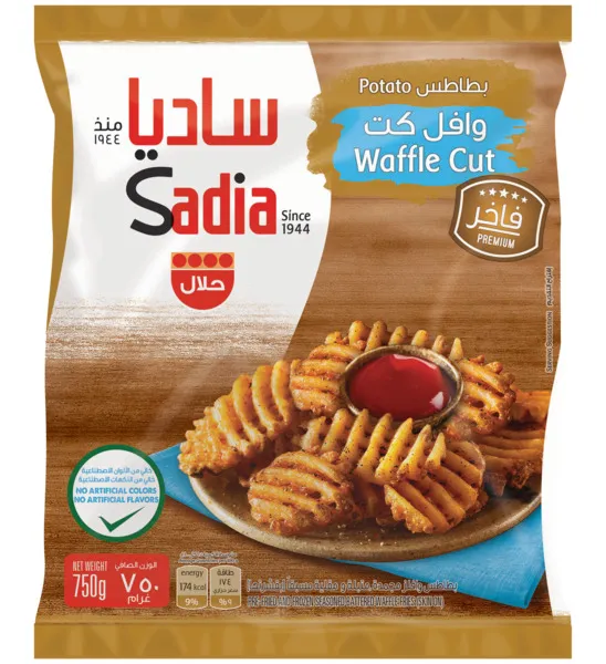 ساديا بطاطس وافل كت للقلي 740 جم