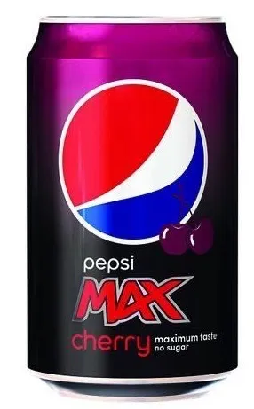Pepsi Max Cherry Can 330Ml