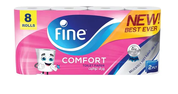 Fine Toilet Tissue Comfort 8's
