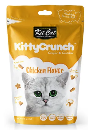 Kit Cat Kitty Crunch Crispy Chicken Flavored Treats 60G