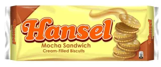 Hansel Mocha Sandwich Cookie 10X31G