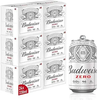 Budweiser Zero Original Malt Beverage 24X330Ml