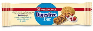 Papadopoulos Red Fruits & Milk Digestive Bar 28G