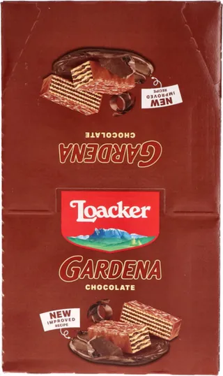 Loacker Gardena Chocolate Wafer 25X38G