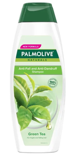 Palmolive Shampoo Anti Dandruff And Anti Fall With Green Tea 380 Ml