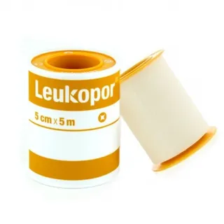 Leukopor Surgical Paper Tape 5CmX5M
