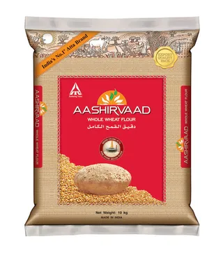 Aashirvaad Whole Wheat Flour 10Kg