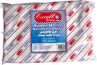 Excell Super White Sandwich Paper 500'S
