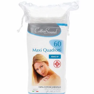 Cotton Sound Make-Up Pad 60Pcs