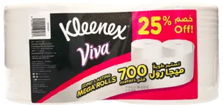 Kleenex Viva Household Paper Roll 2X350M