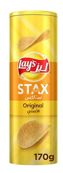 Lay's Stax Orginal Potato Chips 170G