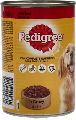 Pedigree Beef Chunks In Gravy Dog Food