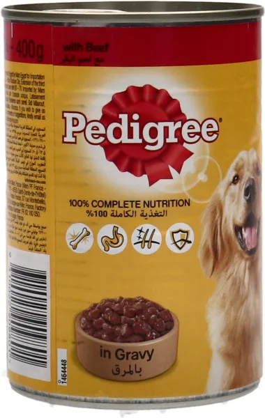 Pedigree Beef Chunks In Gravy Dog Food