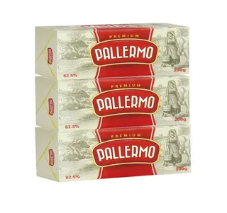Pallermo Unsalted Butter 3X200G