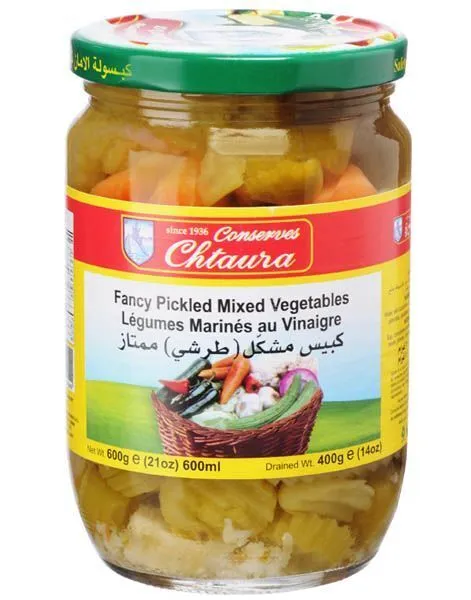 Chatura Fancy Pickled Mixed Vegetables 600G