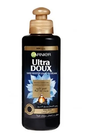 Garnier Ultra Doux Charcoal & Nigella Seed Leave-in Hair Cream 200Ml