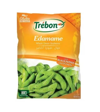 Trebon Edamame Whole Green Soybeans With Black Pepper