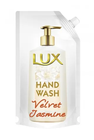 Lux Perfumed Liquid Hand Soap Refill Pouch Velvet Jasmine 1000 Ml