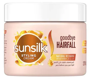 Sunsilk Natural Recharge Anti-Hairfall Styling Cream With Honey & Almond Oil 275Ml