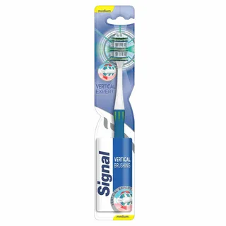 Signal Vertical Expert Medium Toothbrush