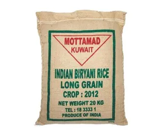 Mottamad Indian Biryani Rice 20Kg