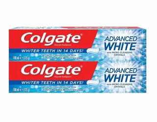Colgate Advanced White Toothpaste 2X100Ml