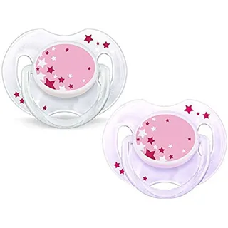 Philips Avent Ultra Air Glow In The Dark Night Pacifier (0-6 Months) 2's