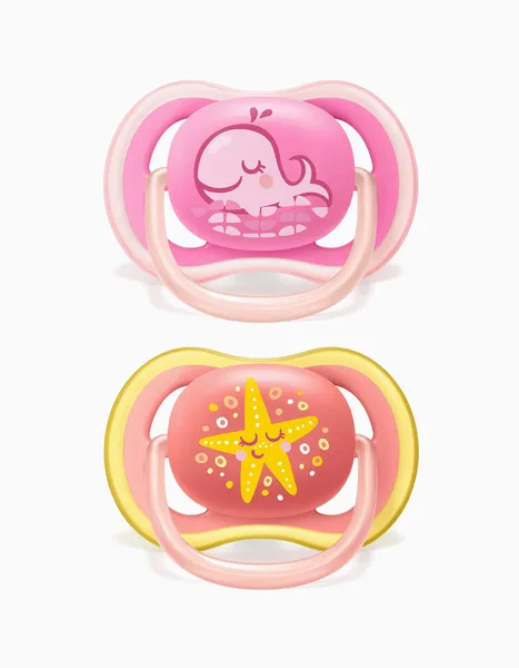 Philips Avent Ultra Air Bear Pattern Pacifier (6-18 Months) 2Pcs