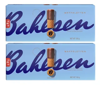 Bahlsen Waffeleten Wafers With Chocolate 2X100G