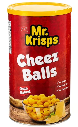 Mr. Krisps Oven Baked Cheese Balls 80G