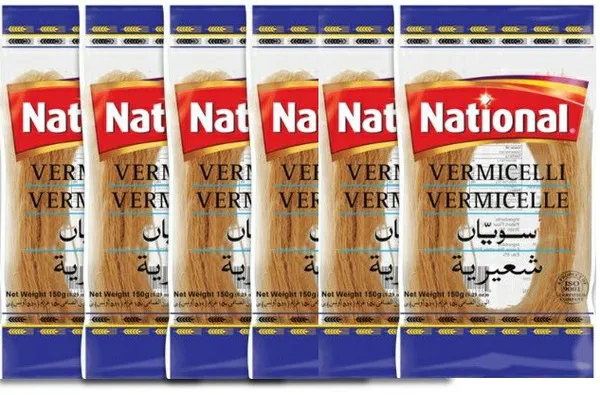 ناشونال شعيرية 150X6 جم