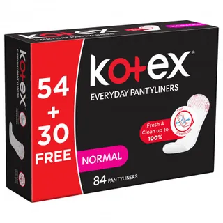 Kotex Normal Everyday Panty Liners 54's + 30