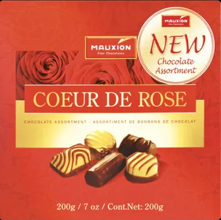 Mauxion Coeur De Rose Chocolate 200Gm