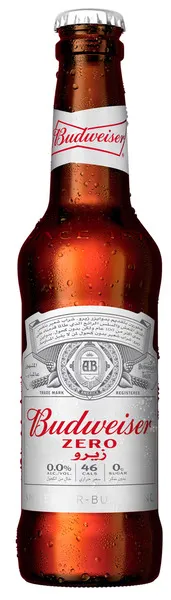 Budweiser Original Zero Malt Beverage Bottle 330Ml