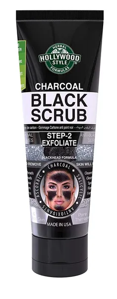 Hollywood Style Charcoal Face Scrub 100Ml