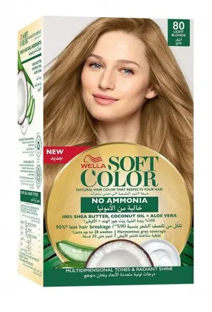 Wella Soft Color 80 Light Blonde Hair Color