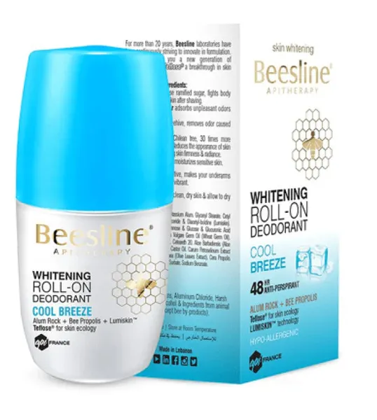 Beesline Cold Breeze Whitening Roll On Deodorant