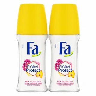 Fa Floral Protect Orchid Viola Roll-On Deodorant 2X50Ml