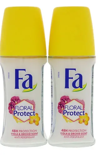 Fa Floral Protect Orchid Viola Roll-On Deodorant 2X50Ml