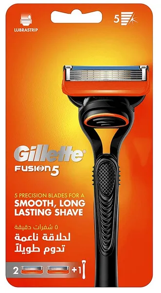 Gillette Fusion5 Razor + 2 Razor Blades