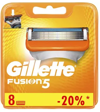 Gillette Fusion5 Razor Blades 8's