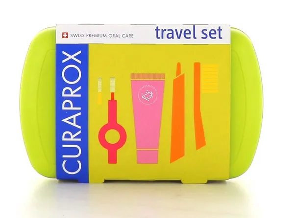 Curaprox Green Oral Care Travel Set